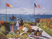 Claude Monet Jardin a Sainte Adresse France oil painting artist